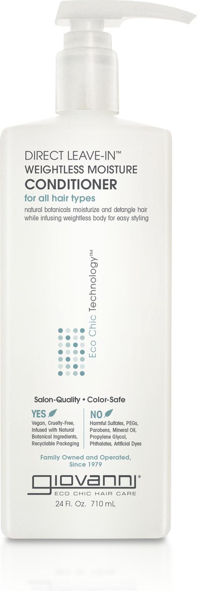 Giovanni - Direct Leave-In Weightless Moisture Conditioner Value Size - 710 ml