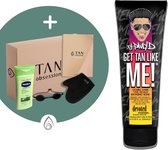 Devoted Creations ® Pauly D Get Tan Like Me! - Zonnebankcreme - Zonnebankcremes - Zonnebank creme - Met Bronzer - Incl. Exclusieve Tan Obsession Giftbox - 200 ML