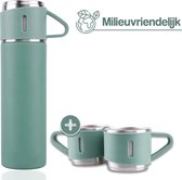 Thermos 0, 3 Coupes 5L incl -. Thermos boissons chaudes et froides - thermos en acier inoxydable durable - Lave - vaisselle amicale Thermo Cup