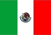 CHPN - Vlag - Vlag van Mexico - Mexicaanse vlag - Mexicaanse Gemeenschaps Vlag - 90/150CM - Mexican flag - MX - Mexico city