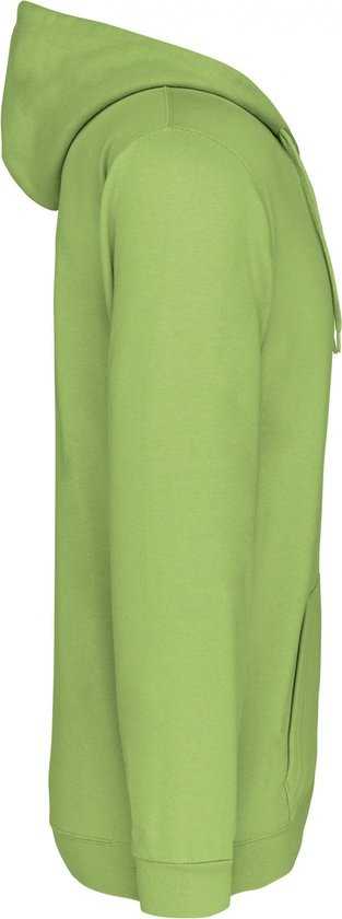 Sweatshirt Unisex 3XL Kariban Lange mouw Lime 80% Katoen, 20% Polyester