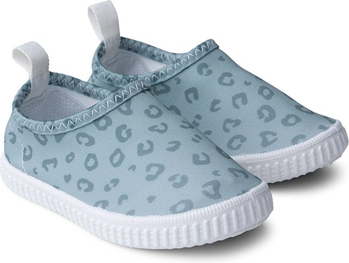Swim Essentials | Groene Panterprint Waterschoentjes - Maat 19