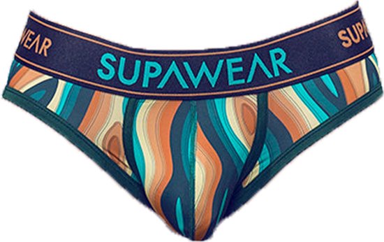 Supawear Sprint Brief Woody Orange - MAAT XS - Heren Ondergoed - Slip voor Man - Mannen Slip