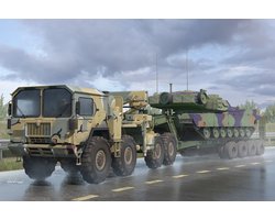 Trumpeter Modelbouwpakket Militaire voertuigen - 63529 MAN Truck M1014 w/M747 Semi Trailer Plastic - 1:35 - Modelbouw