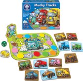 Orchard Toys - Mucky Trucks - Educatief bordspel - Maak de vrachtwagens schoon - vanaf 3 jaar