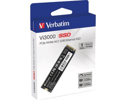 Verbatim Ssd Nvme Disk M2 2280 Voor Pc, Laptop, Desktop, Computer, Ps5 1Tb
