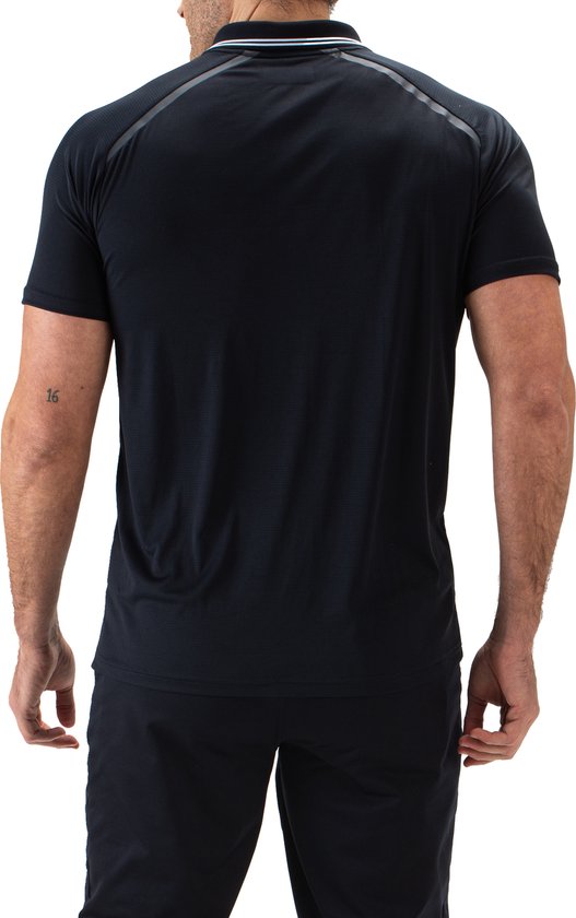 Sjeng Sports Brandon Polo Tennispolo Navy Donkerblauw Heren bol