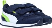 Puma R78 V Klittenband Sneaker - Jongens - Wit/blauw - Maat 20