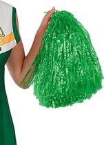 FUNIDELIA Groene Pompon voor vrouwen - Groen