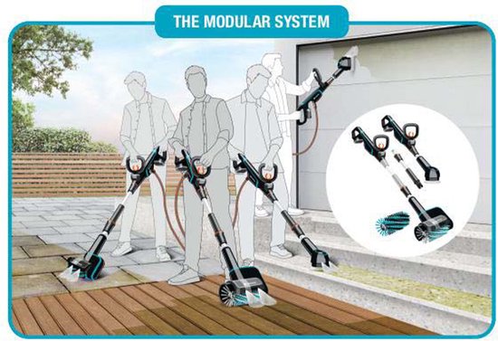 GARDENA Rolborstel universal voor AquaBrush van Merkloos	 — afbeelding 4