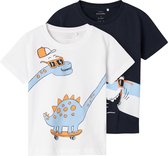 NAME IT NMMVILASSE 2P SS TOP Jongens T-shirt - Maat 116