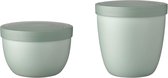 Récipient pratique pour conserver et transporter les aliments, passe au congélateur et au lave-vaisselle, Nordic Sage