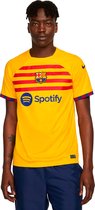 Nike Dri-fit Fc Barcelona 2023/24 4th Voetbalshirt Heren Geel Maat S