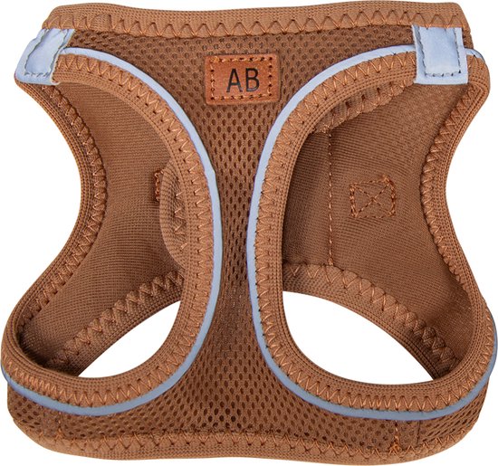 Animal Boulevard - Air-mesh Harnas - Hond - Bruin - Maat: Xs 3-5kg