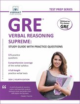 Test Prep Series - GRE Verbal Reasoning Supreme: Study Guide with Practice Questions