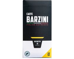 Barzini Ristretto Cups - 22 cups - 100% Rainforest Alliance koffiecapsules