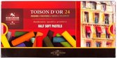 KOH-I-NOOR Toison D'or Artist's half soft pastels set 24