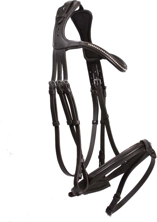 Bridon Rossner Ferrara - Taille : Cob - Marron - Cuir