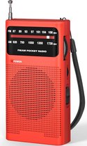 Radio voor Rampen - Noodradio - Draagbare Radio - Radio op Batterijen - Noodradio - Transistor Radio Op Batterijen - AM/FM - Sterk Signaal