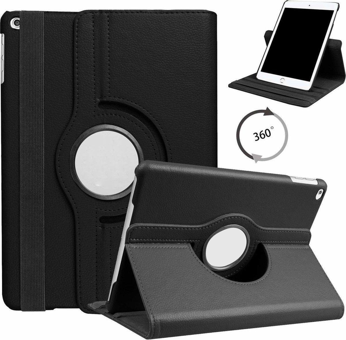 Draaibaar Hoesje geschikt voor iPad 2021/2020/2019 10.2 inch 9/8/7e generatie Draaibaar 360 Graden Case Smart Cover