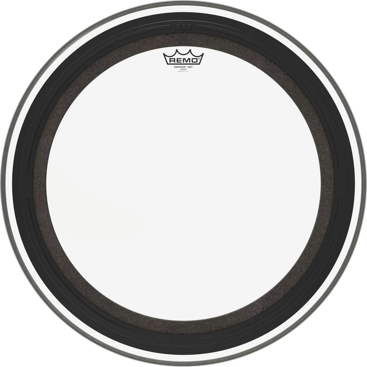 Remo #BB-1320-00-SMT Emperor SMT Clear Bass Drum-Head 20" - Bass drumvel