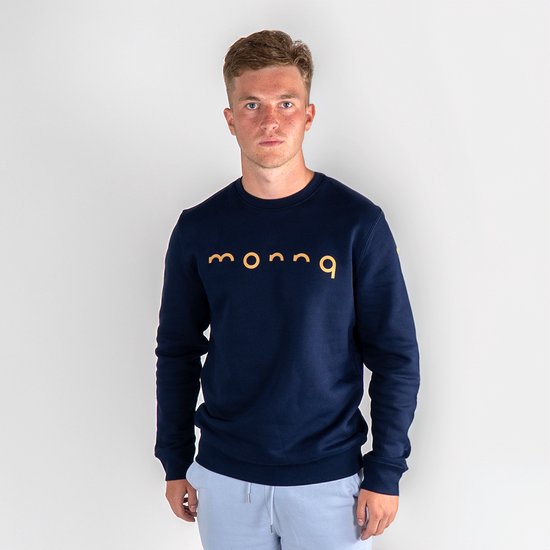 Monnq Sweater French Navy (Gold)