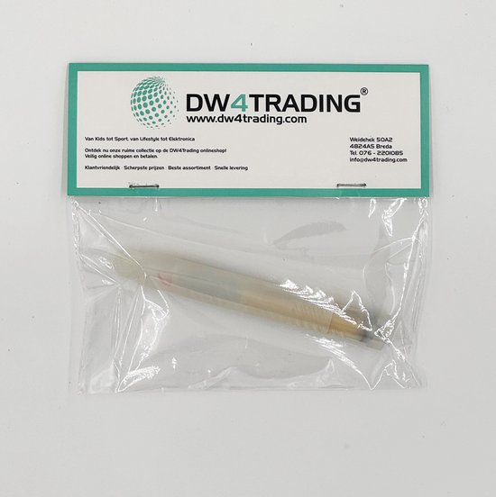 DW4Trading Hout Groeffrees Lange Uitvoering - 12,7x76mm - Schacht 8mm - DW4Trading