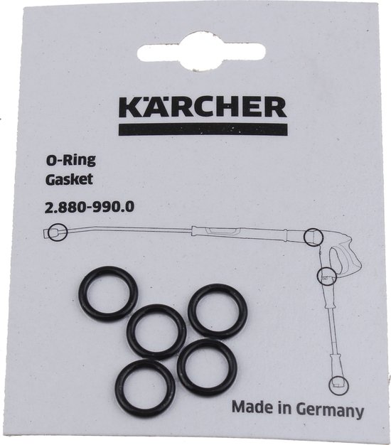 Ensipart O-Ring Set Für Hochdruckreiniger - 5 Stück Ø14mm Kompatibel Mit Kärcher