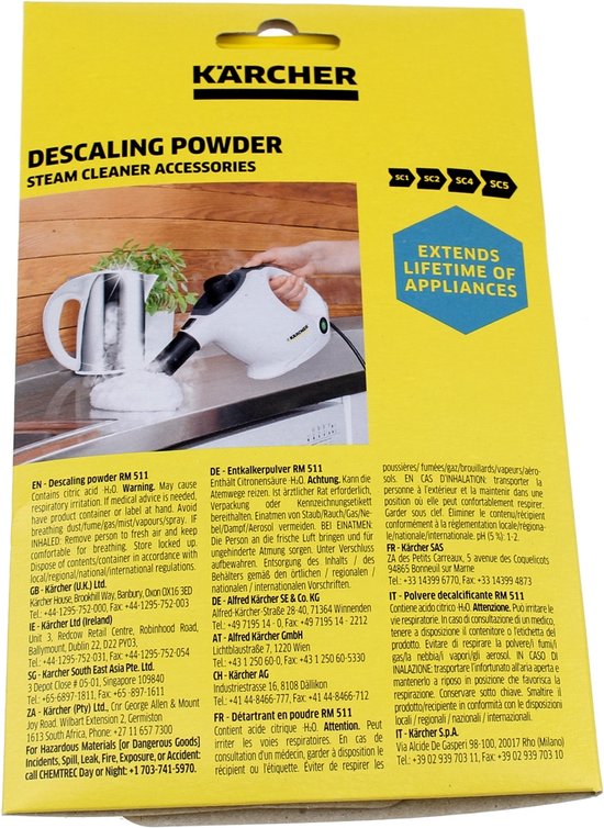 Kärcher 6.295-987.0 Détartrant Appareils électroménagers Poudre