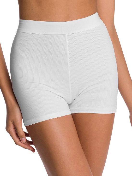 Wolford - BIKE SHORT - Beauty Cotton - Wit