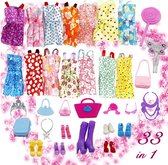 Set de Vêtements de poupée mode | Convient pour Barbie | Poupées de mode | Accessoires de vêtements pour bébé Barbie | 32 pièces