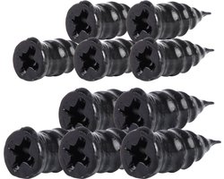 AMIO - Bandenreparatieset - Wulkanisatieschroeven - 10 stuks - Herbruikbaar