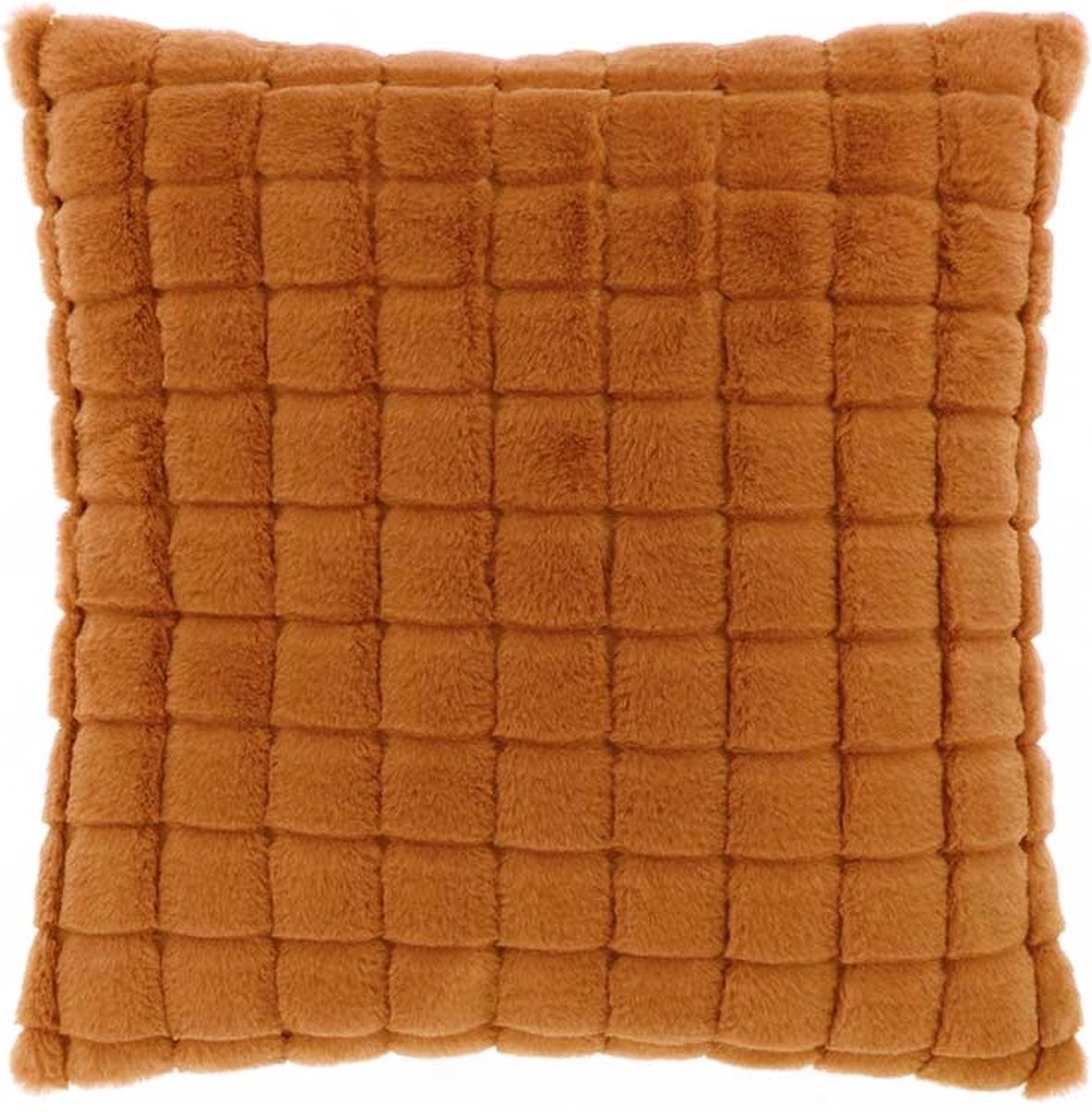 Unique Living Kussen Else - 45x45cm - Leer Bruin