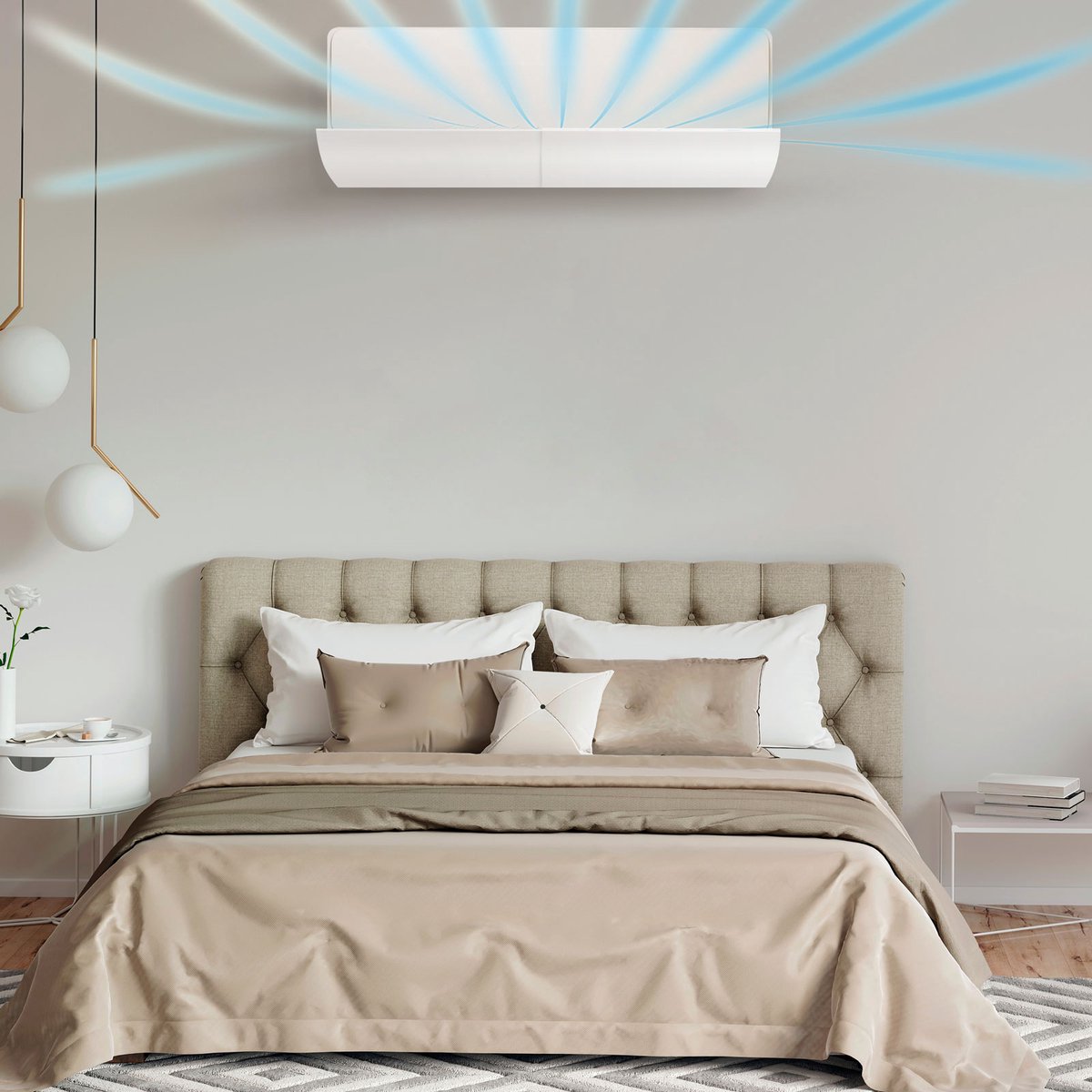 86cm single piece central air conditioning wind deflector shield air-conditioning anti direct blowing wind deflector board huishoudelijke apparatuur kopen? | Korting tot 25