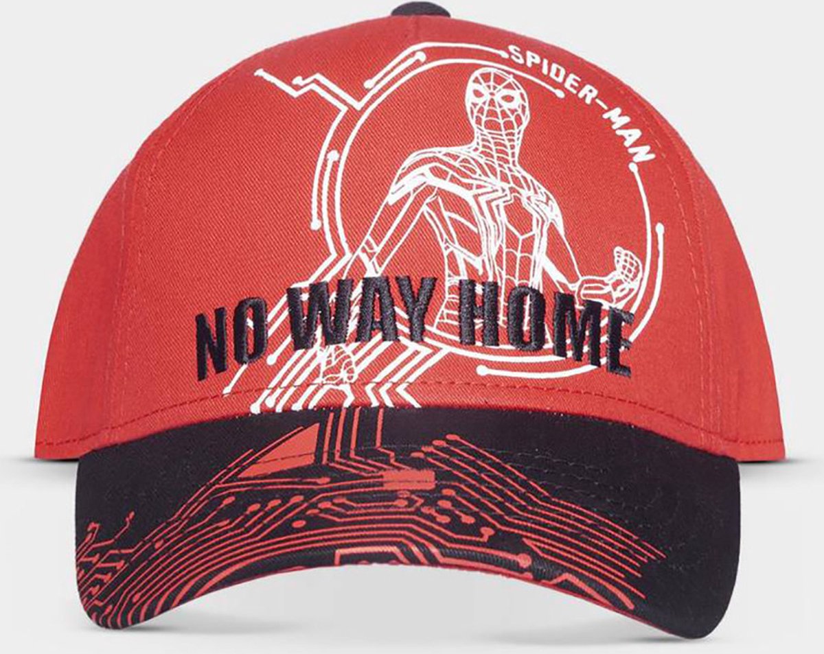 Marvel SpiderMan - No Way Home Snapback Pet - Rood