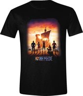 One Piece - Sunset Poster T-Shirt - Large