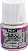 Verf zijde parelmoer - acryl parelmoer-dekkend - 45 ml - déco - Pébéo