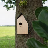 Vogelhuis Happy Bird House - Bamboe en Staal | Heeej | Duurzaam | Vogels | Cadeau