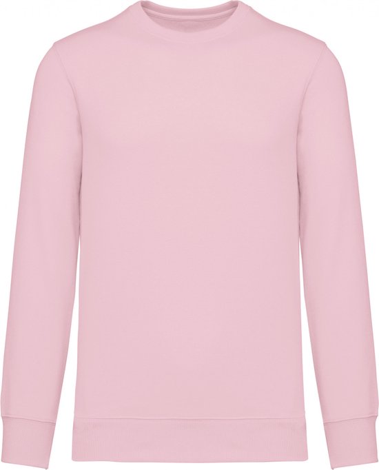 Sweatshirt Unisex L Kariban Ronde hals Lange mouw Pale Pink 50% Katoen, 50% Polyester