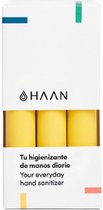 HAAN - Hand Desinfectie Pocket 30 ml - Citrus Noon - Set van 3 Stuks - Polypropyleen - Geel