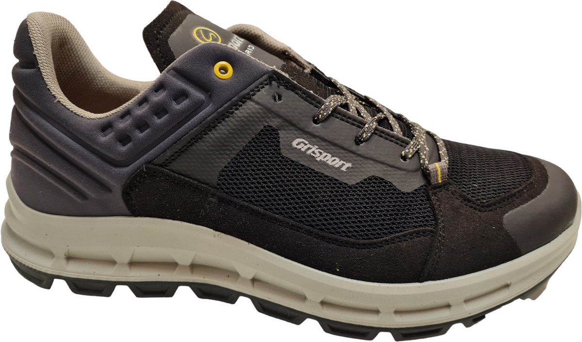 Grisport Gri Delta Low Men 01 Heren Sneakers – 41 Zwart