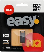 IMRO EASY/8GB, 8 Go, USB Type-A, 2.0, 82 Mo/s, Sans capuchon, Noir