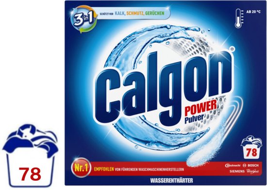 Calgon Wasmachinepoeder 3in1 - 2.5 kg (78 wasbeurten)