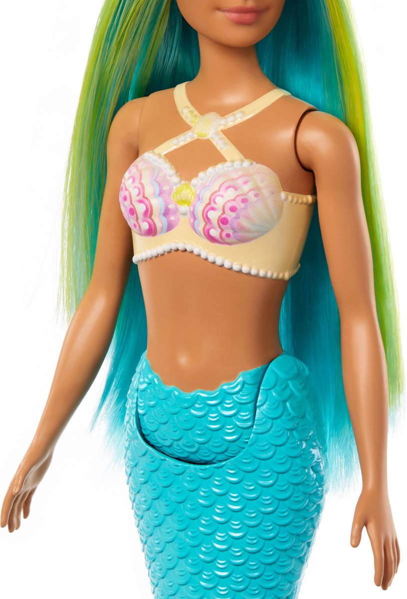 Barbie A Touch of Magic - Turquoise zeemeermin staart - Barbiepop — afbeelding 3