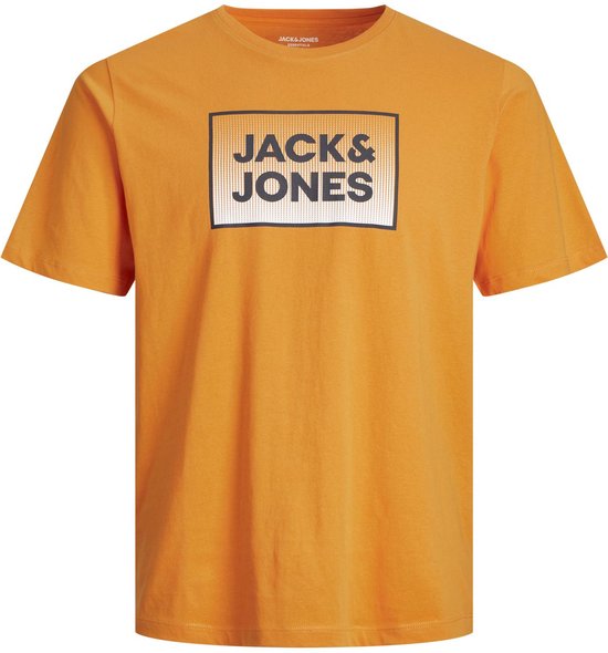 T-shirt Homme JACK&JONES JJSTEEL TEE SS CREW NECK - Taille L