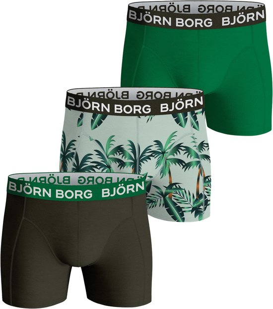Bjorn Borg 3-Pack jongens boxershort - Jungle - 128