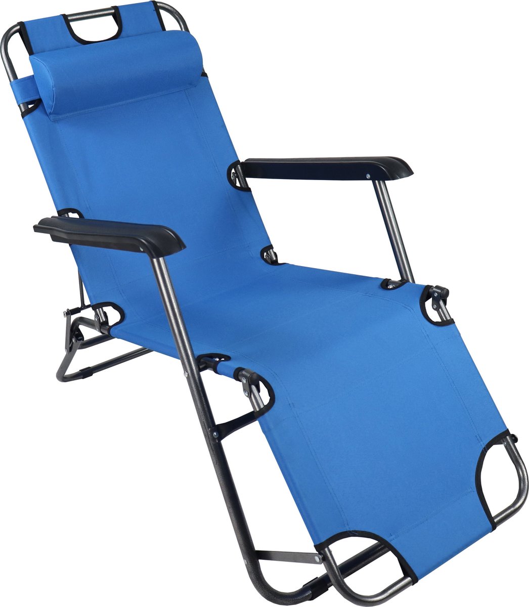 VCM grijze rotan ligstoelen set van 2, ligstoel, ligbed, tuinligstoelen, opvouwbare strandligstoel, verstelbare ligstoel, zonnebed, opvouwbare ligstoel met gezichtsopening, draagbare strandligstoel, ligstoel met kussen