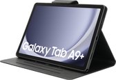 Mobiparts Classic Folio Case geschikt voor geschikt voor Samsung Tab A9 Plus (2023) - Zwart