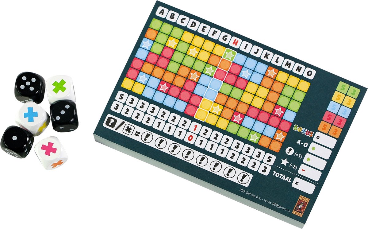 999 Games - Keer op Keer - Dobbelspel - Hét dobbelspel voor het hele gezin - Gezelschapsspel - Familiespel - Educatief spel - Klein cadeautje — afbeelding 4