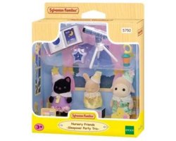 foto van Sylvanian Families 5750 Trio Peutervriendjes Pyjama Party- inclusief 3 fluweelzachte speelfiguren